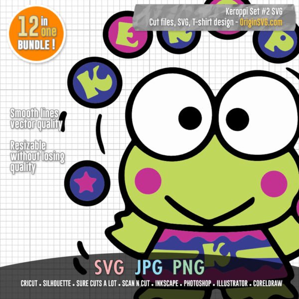 keroppi sticker 2