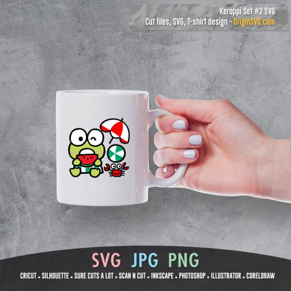 keroppi sticker 2