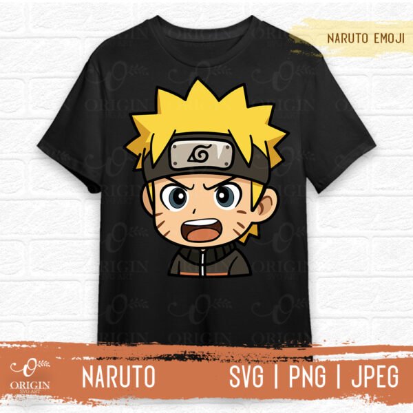 Naruto Emoji Emoticon SVG PNG