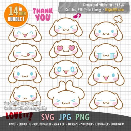 Cinnamoroll Sticker 1