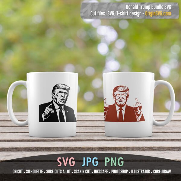 Donald Trump SVG bundle